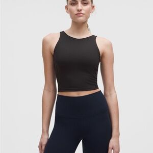 Lululemon Align High Neck Tank Top Black Size 8